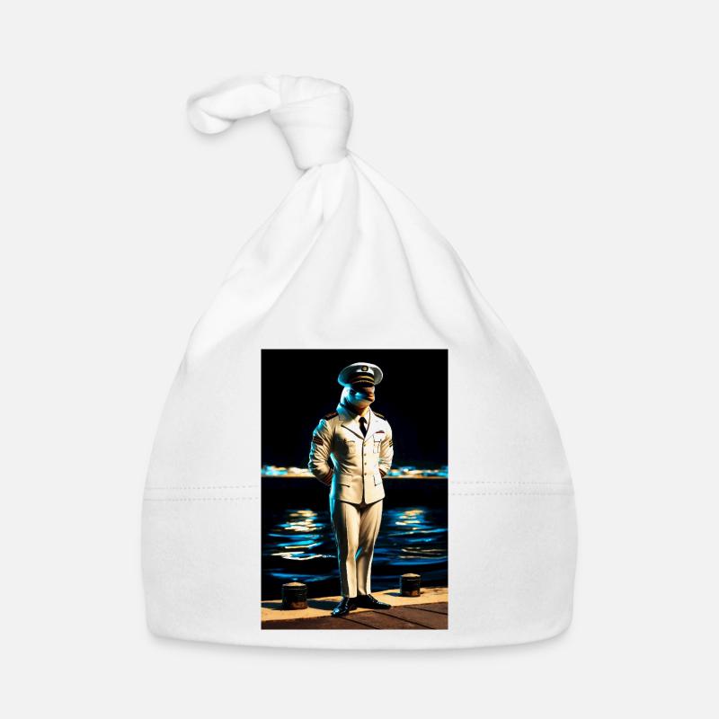 Dauphin humanoïde marin Bonnet bio Bébé