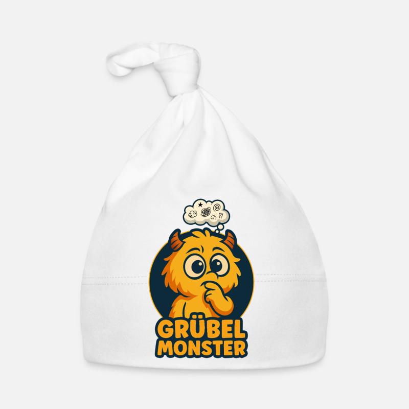 Monstres couvants – Mignon, réfléchi et drôle Bonnet bio Bébé