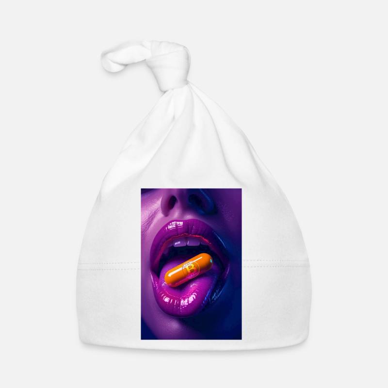 Orangepill night Organic Baby Cap