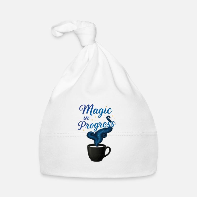 Magic Coffee – Conception de tasse à café pour les magiciens Bonnet bio Bébé