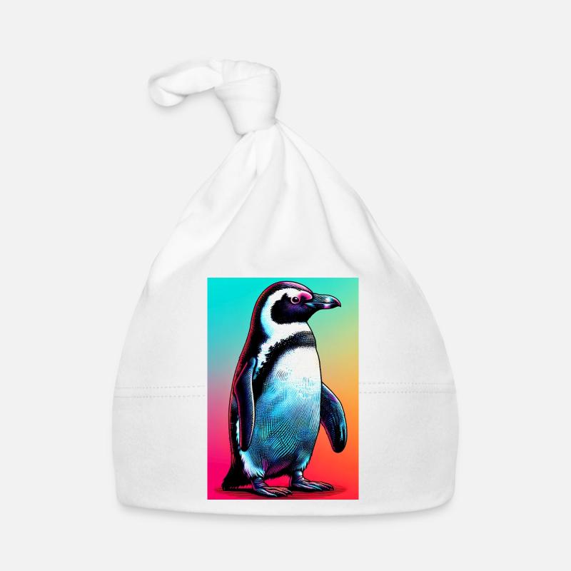 Pinguin Baby Bio-Mütze