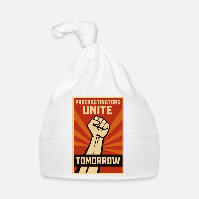 Prokrastinierer, Procrastinators Unite, Tomorrow  Baby Bio-Mütze