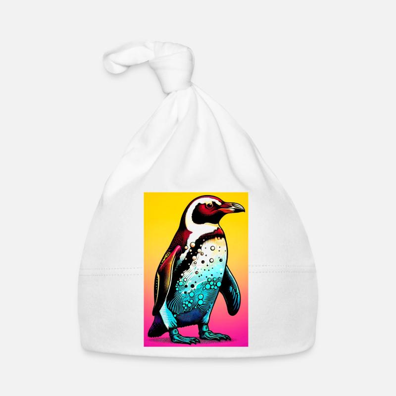 Pinguin Baby Bio-Mütze