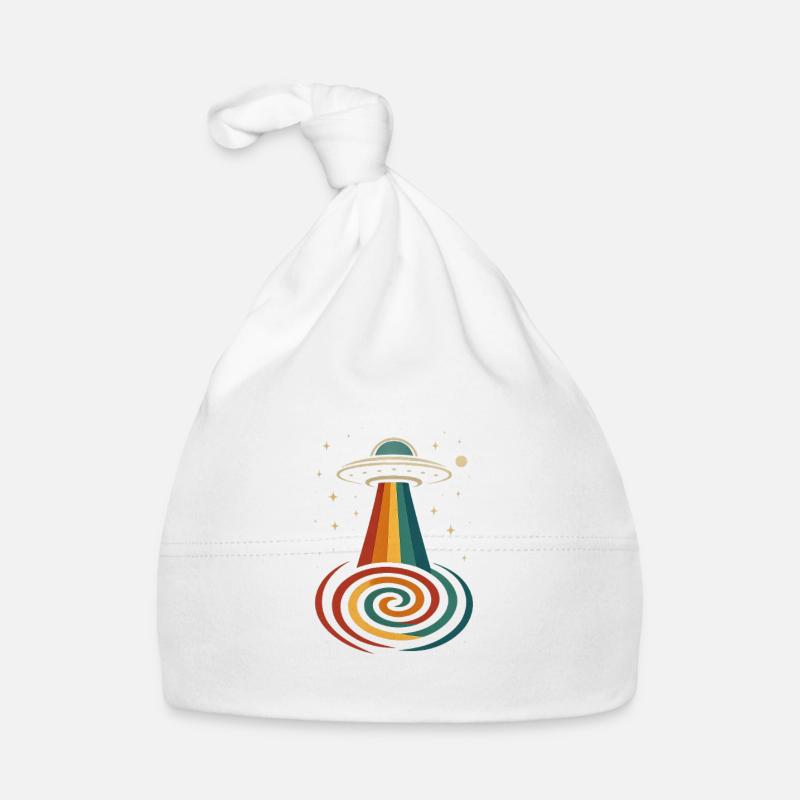 UFO Rainbow Beam Baby Bio-Mütze