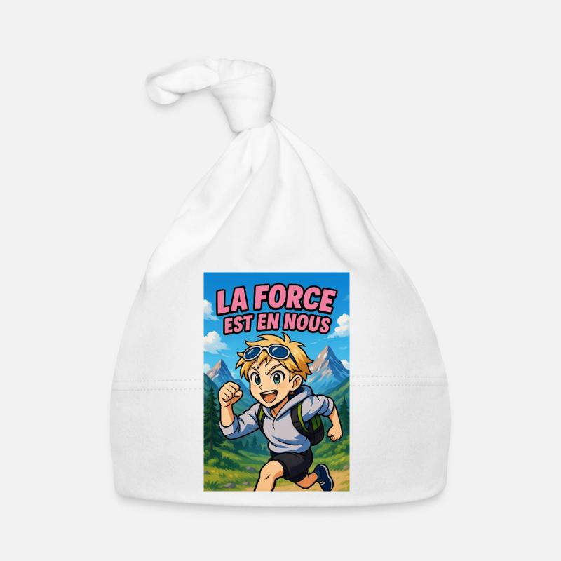 Force Intérieure Aventure Bonnet bio Bébé