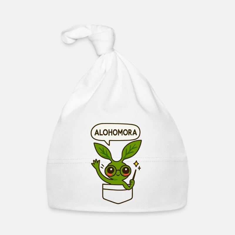 Petit sort Bowtruckle - Bonnet bio Bébé - blanc