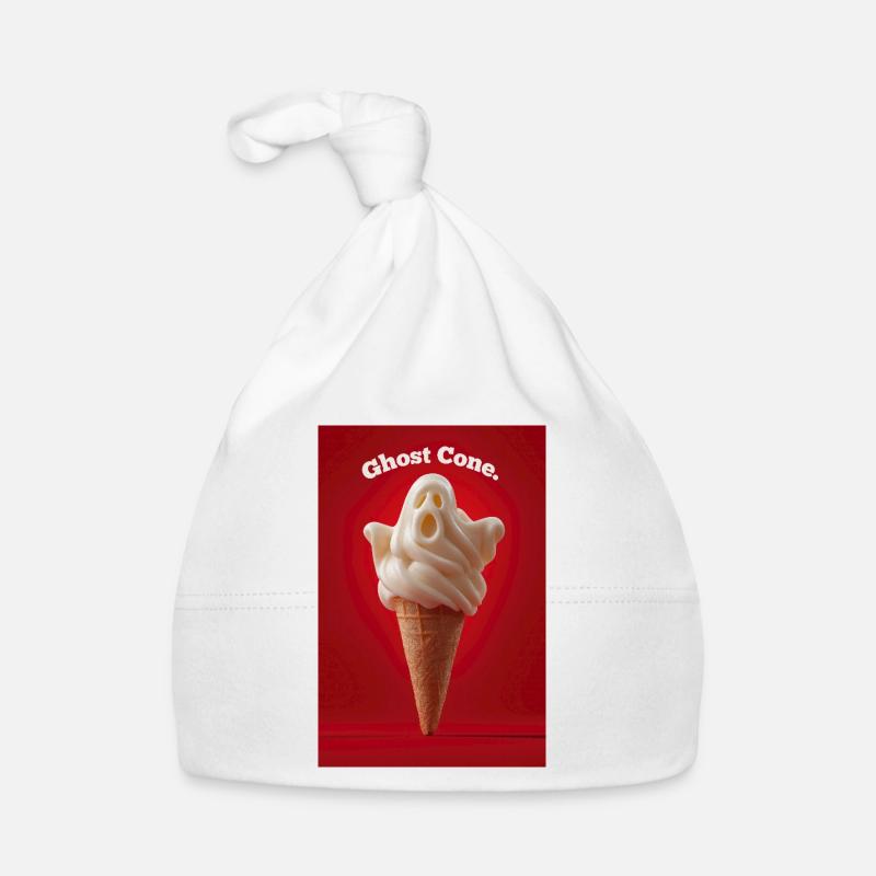 Ghost Cone IceCream Baby Bio-Mütze