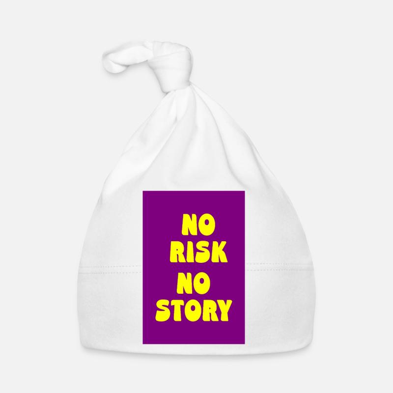 No Risk No Story – Mutig leben, echt sein Baby Bio-Mütze