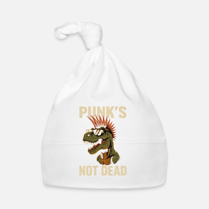 Punk T-Rex Baby Bio-Mütze