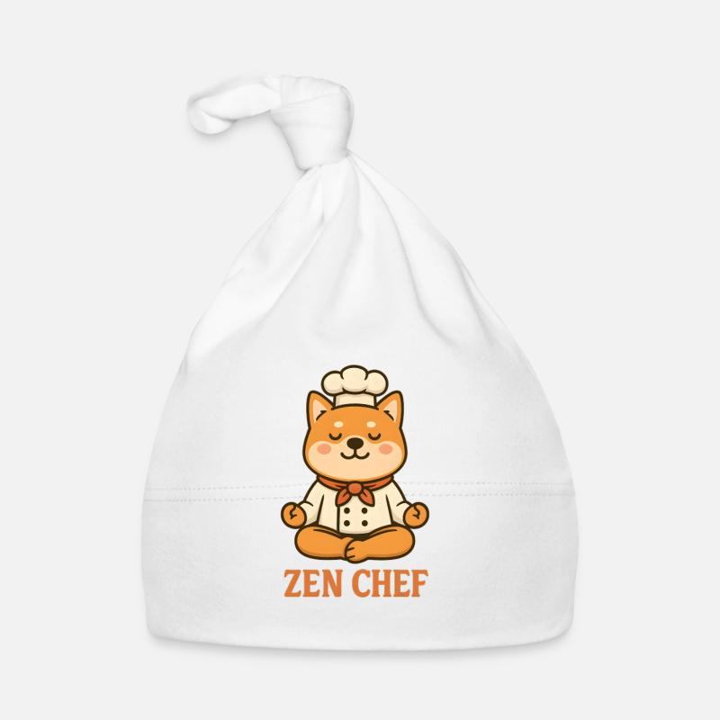 Zen Chef Shiba Inu Baby Bio-Mütze