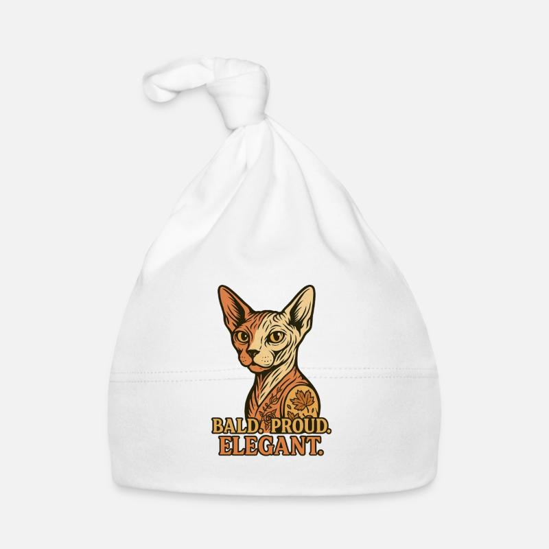 Sphynx Cat Organic Baby Cap