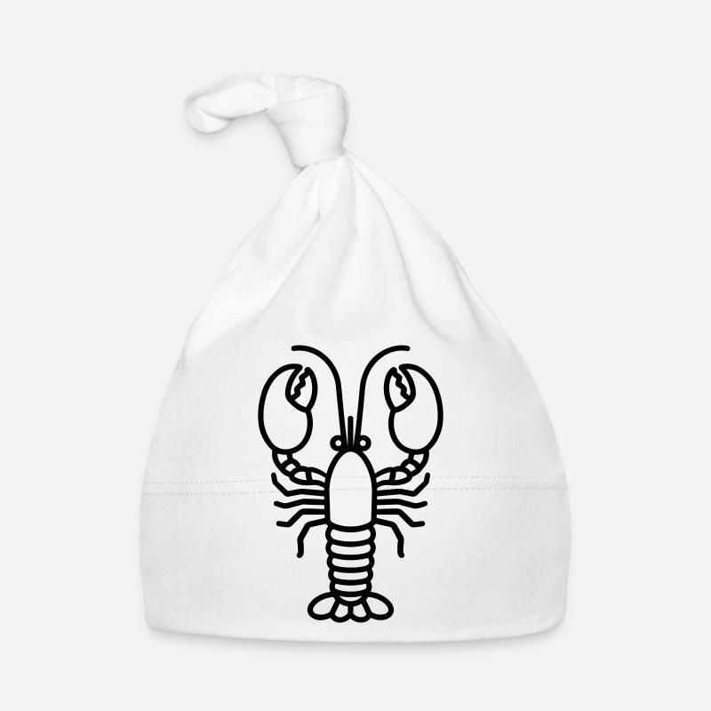 Lobster Organic Baby Cap
