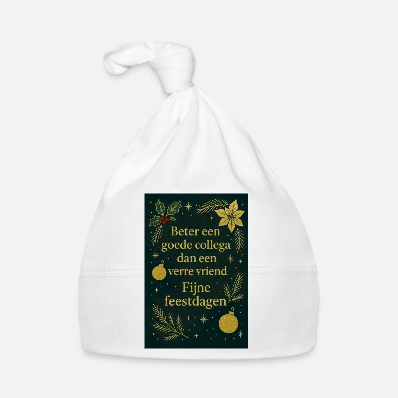 Lieber ein Kollege als ein entfernter Freund Baby Bio-Mütze