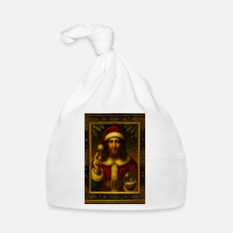 Boule de cristal du Père Noël à l’ancienne Bonnet bio Bébé