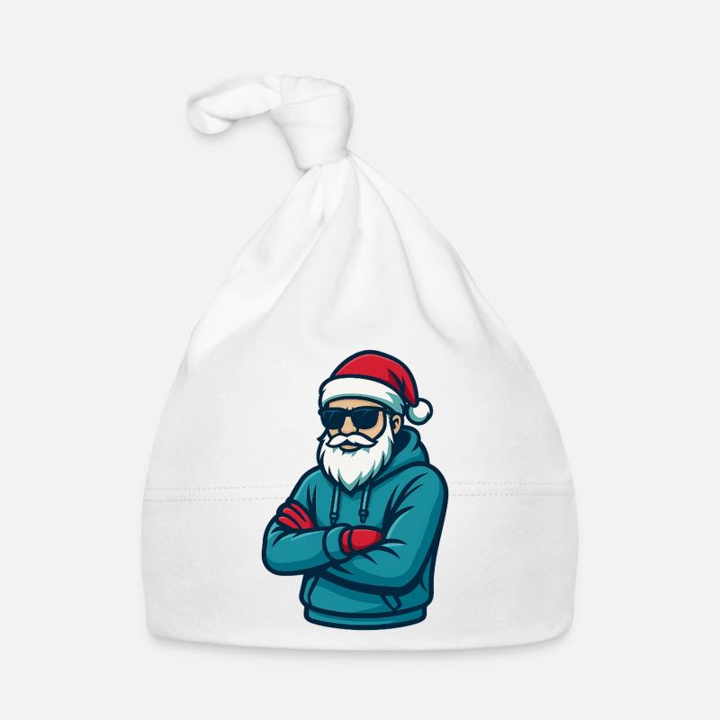 Sweat à capuche cool du Père Noël avec stores Bonnet bio Bébé