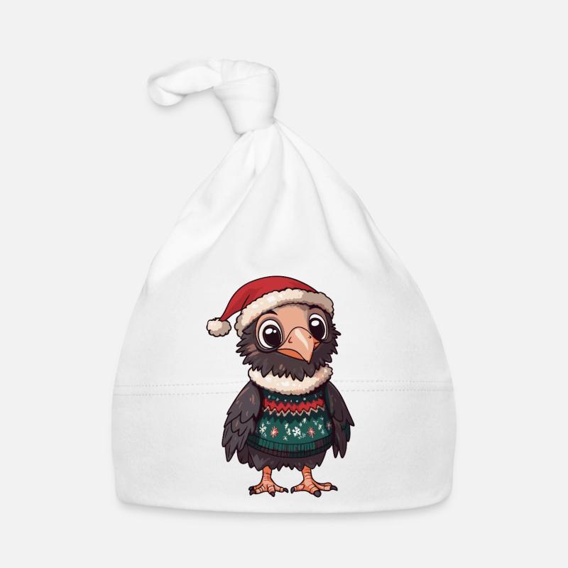 Adler Vogel Weihnachten Baby Bio-Mütze