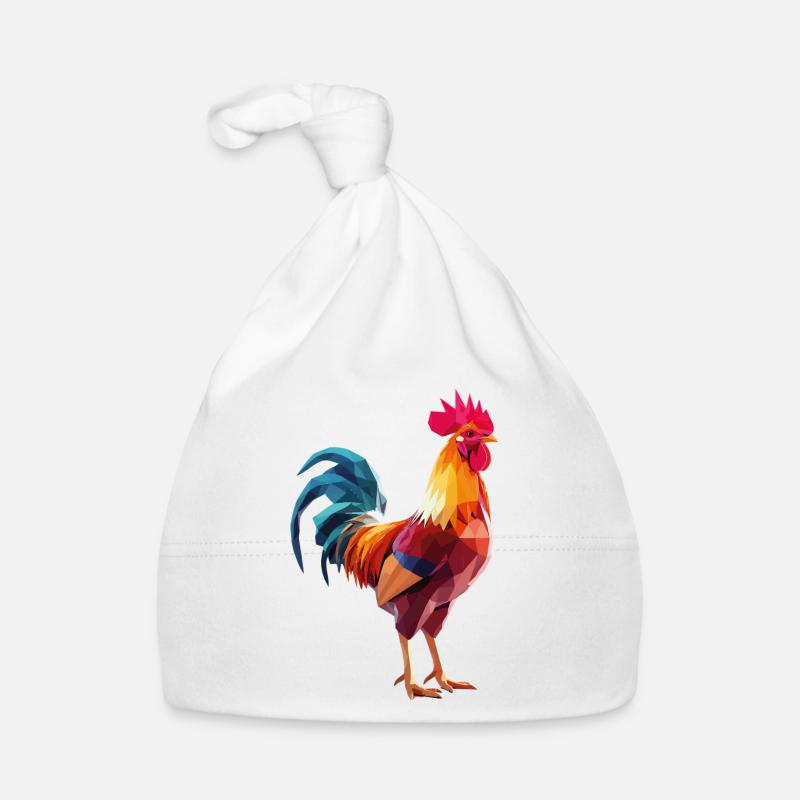 Hahnp1 - Bonnet bio Bébé - blanc