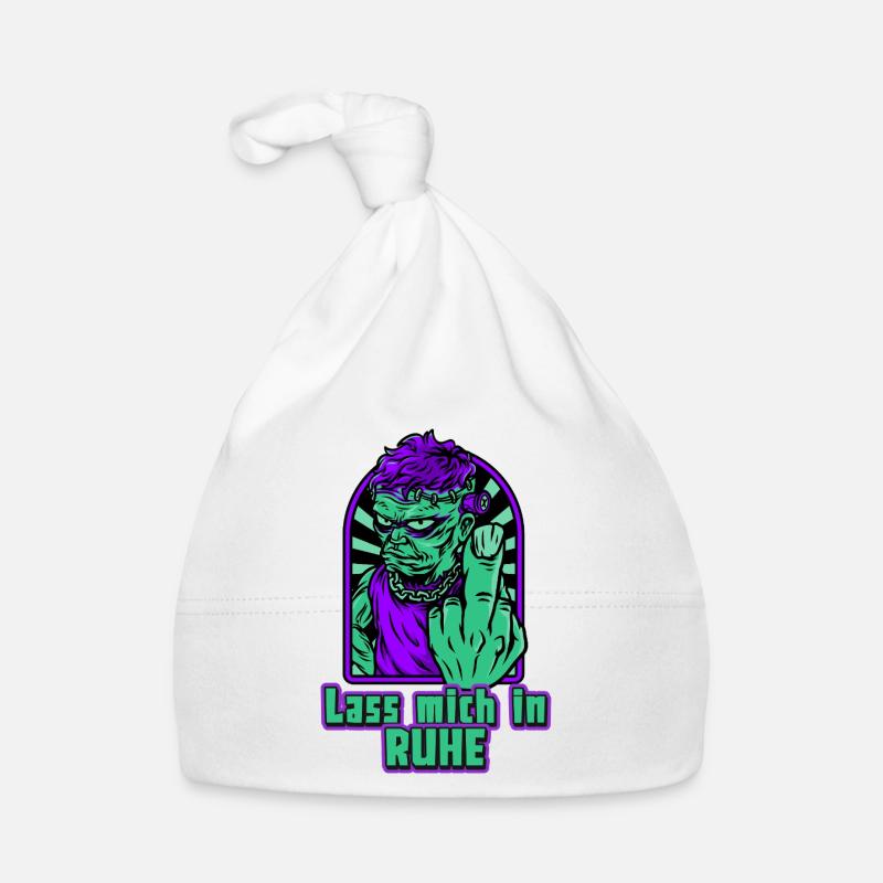 Lass mich in Ruhe Monster Baby Bio-Mütze