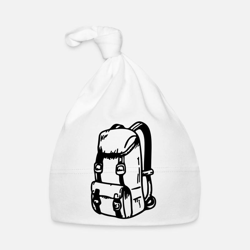 Backpack Symbol Camping Travel Organic Baby Cap