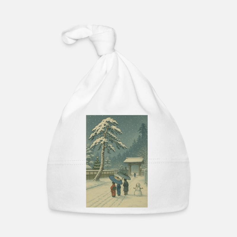 Christmastime Organic Baby Cap