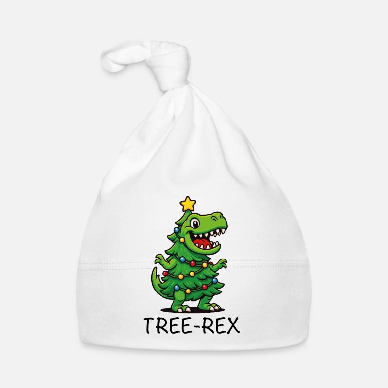 Tree-Rex – Dino de dessins animés mignons Bonnet bio Bébé