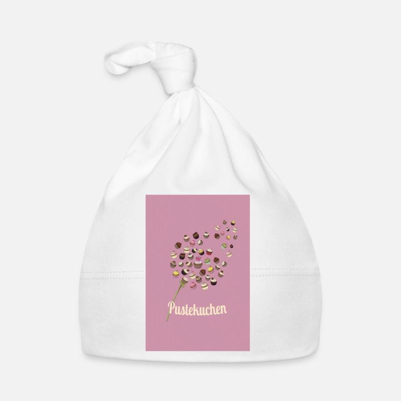 Pustekuchen – Lustiges Cupcake Design Baby Bio-Mütze