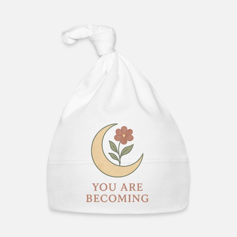 Moonflower Tu Deviens Bonnet bio Bébé