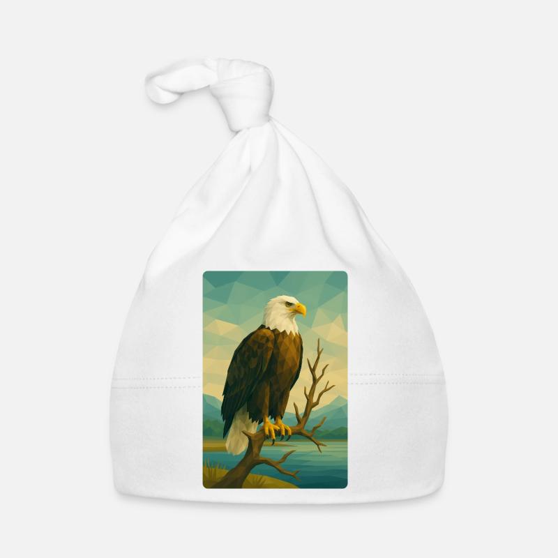 Polynature Bald Eagle Organic Baby Cap