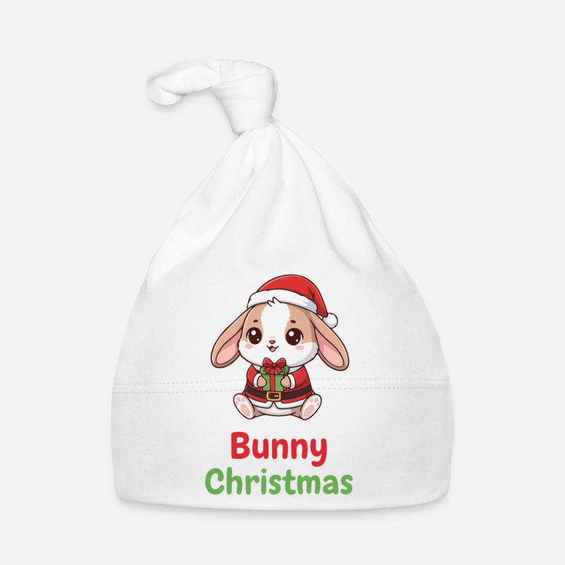 Bunny Weihnachtsgeschenk Baby Bio-Mütze