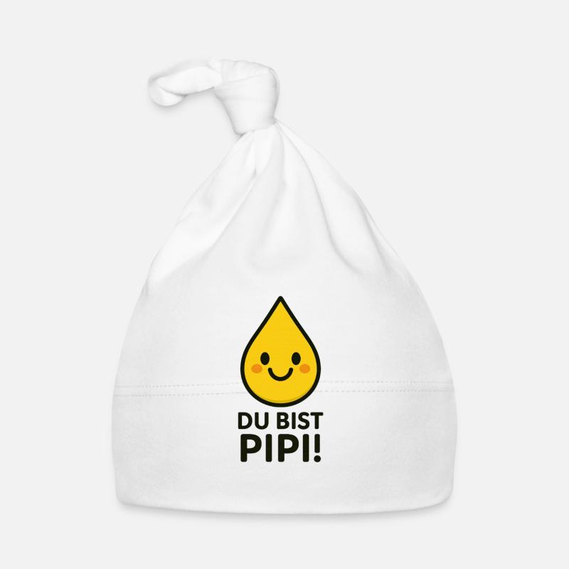 Yellow Drop Organic Baby Cap