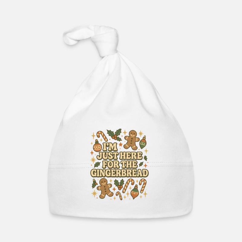 I'm just here for the gingerbread Organic Baby Cap