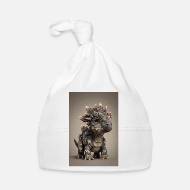 Mignonne Stegosaurus Peluche Bonnet bio Bébé