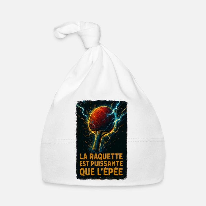 Smash la victoire ! Ping Pong Bonnet bio Bébé