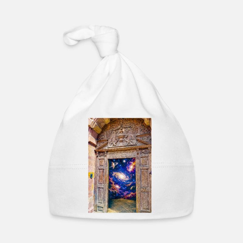 Porte Cosmique de la Porte de l’Espace Bonnet bio Bébé