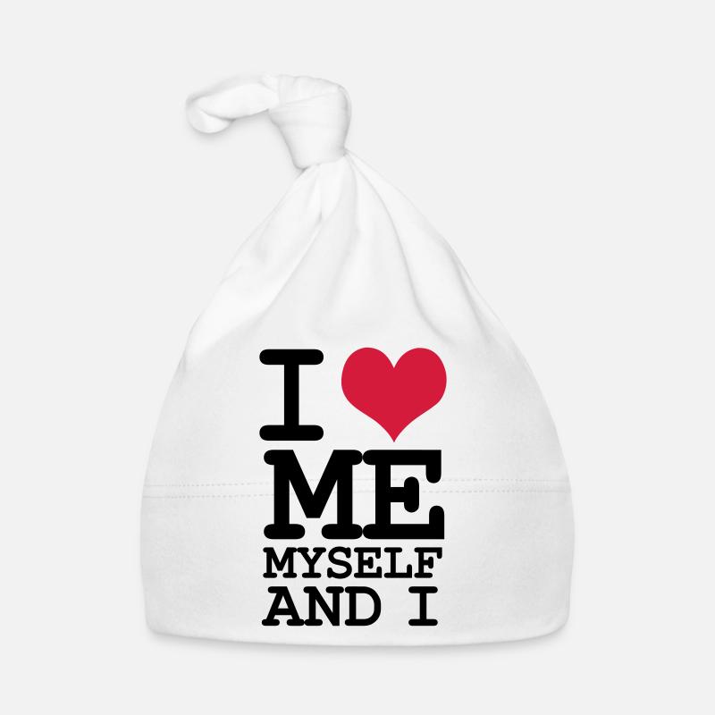 I Love Me Myself and I - Humor Organic Baby Cap