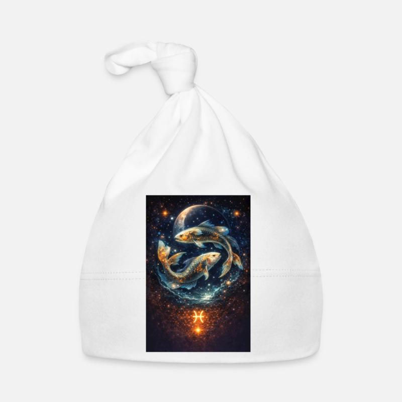 Pisces Organic Baby Cap