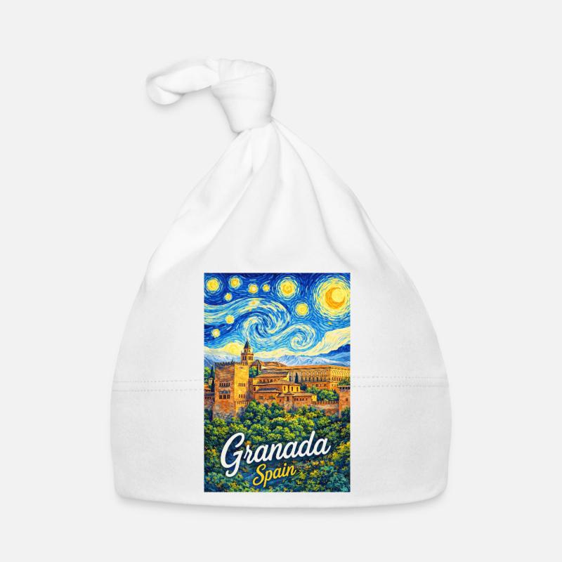 Grenade, Espagne Bonnet bio Bébé