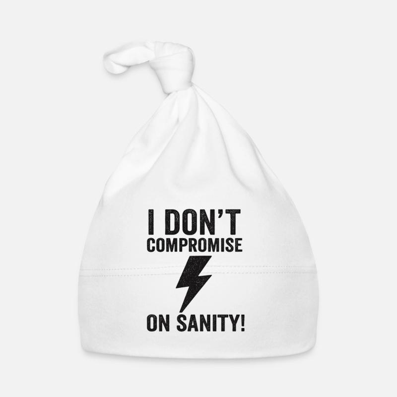 No compromise on reason Organic Baby Cap