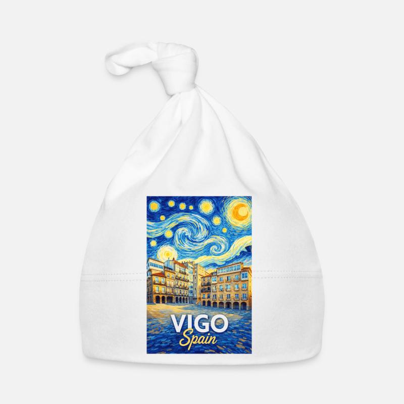 Vigo, Espagne Bonnet bio Bébé