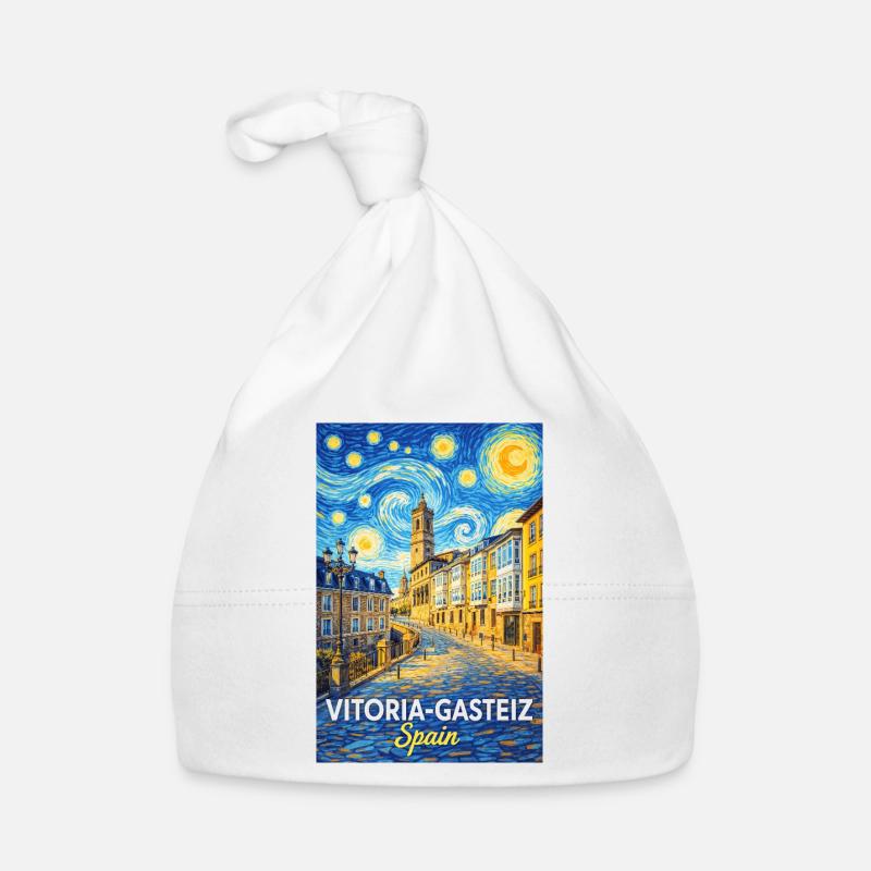 Vitoria Gasteiz Spain Organic Baby Cap