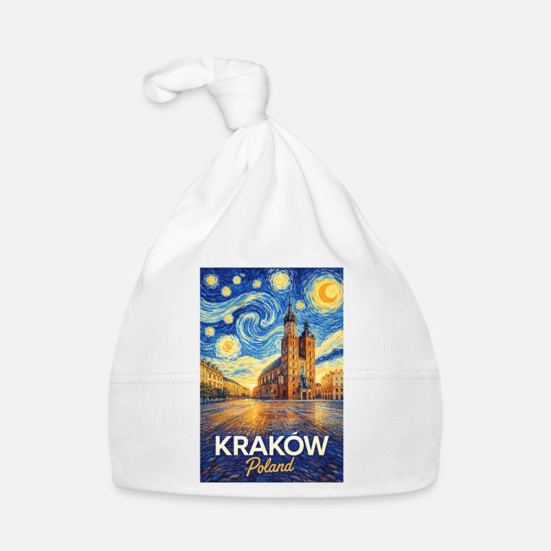 Kraków, Poland Organic Baby Cap