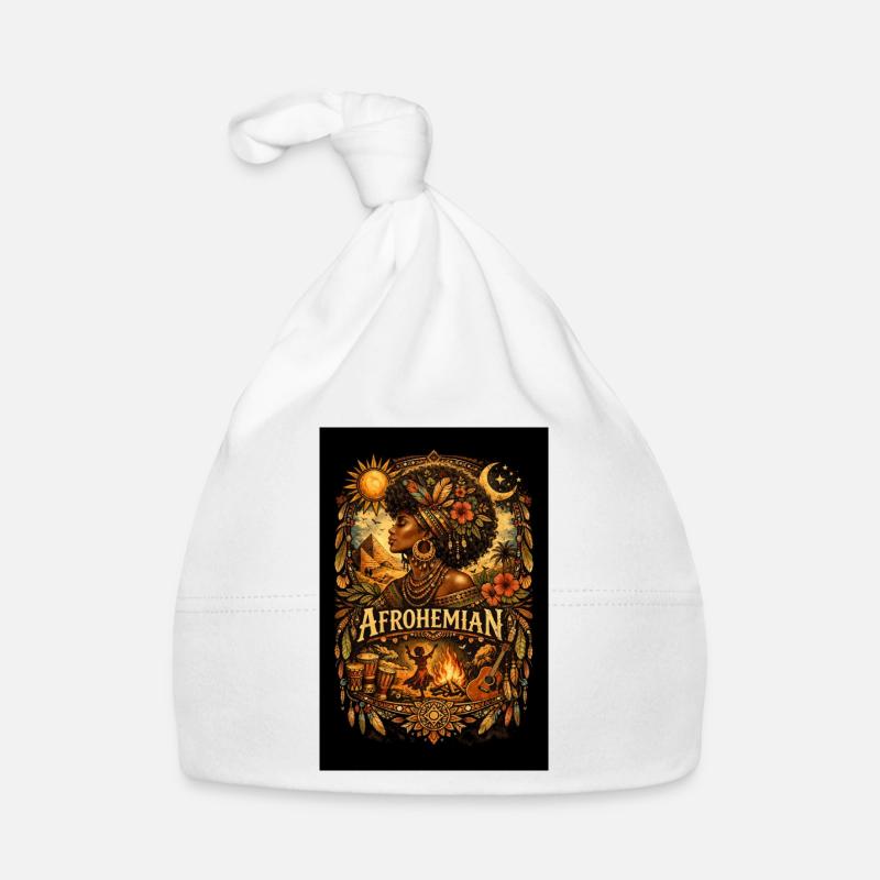 Rituel du Feu Afrohème Bonnet bio Bébé