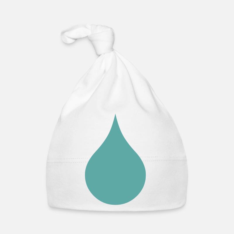 Water Drop - Raindrop Organic Baby Cap