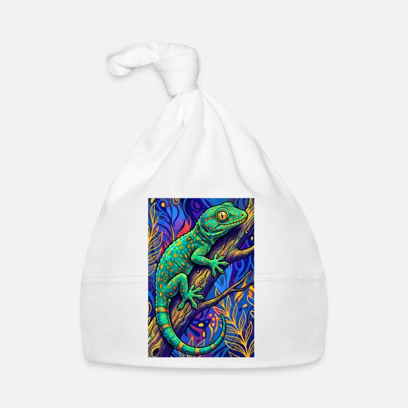 Gecko Baby Bio-Mütze