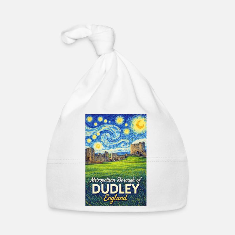 Dudley England Starry Night Organic Baby Cap