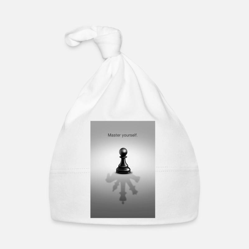 Master Yourself Minimal Mindset Design Baby Bio-Mütze