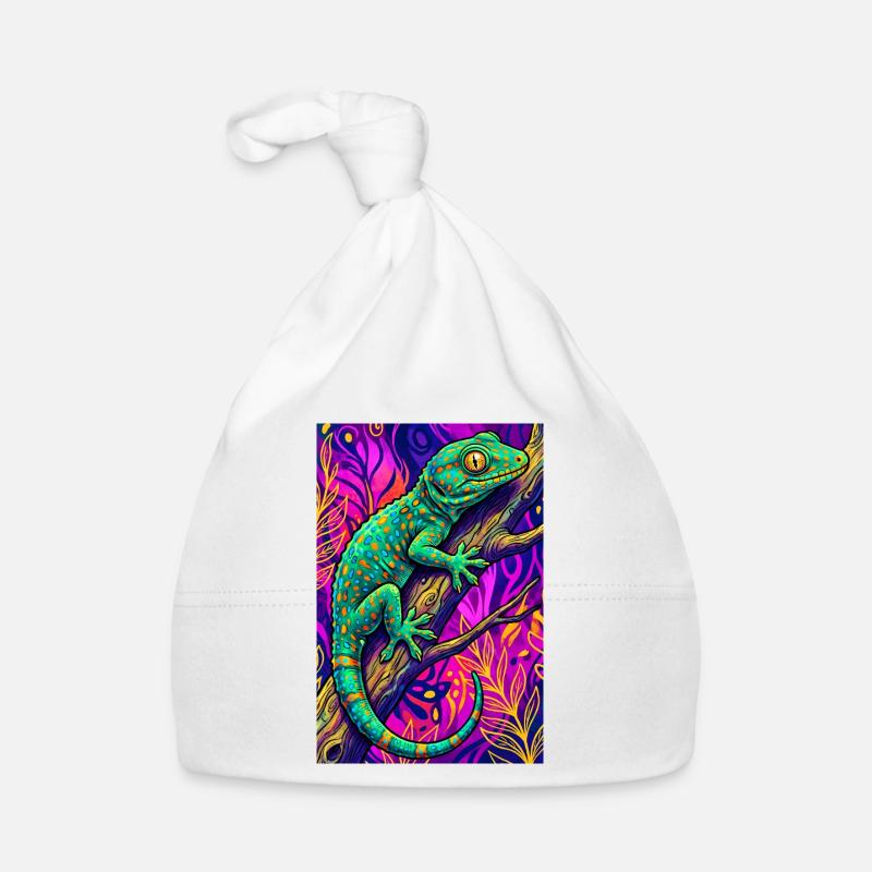 Gecko Baby Bio-Mütze