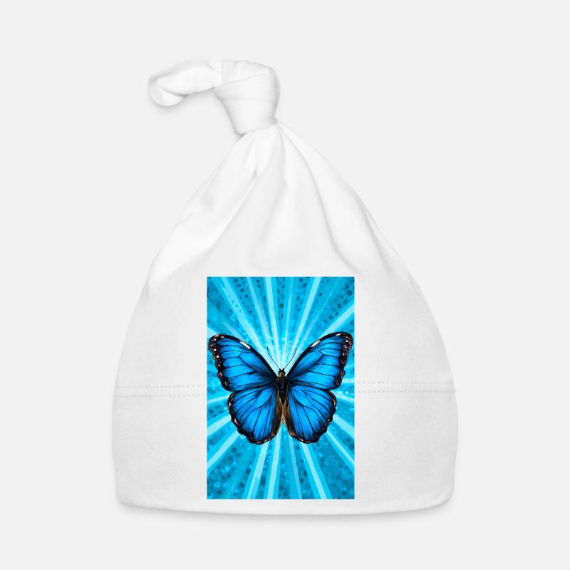 butterfly Organic Baby Cap