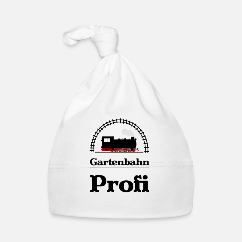 Gartenbahn Profi Dampflok Baby Bio-Mütze
