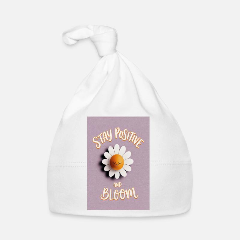 Bleib positiv, Bloom Daisy Baby Bio-Mütze